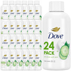 Dove Body Wash Deep Moisture for 24hr Lotion-Soft Skin Moisturizing Skin Cleanser with No Sulfates No Parabens 3 oz | Dove Deep Moisture Body Wash hydrates dry skin for 24 hours with a sulfate-free formula and MicroMoisture technology.