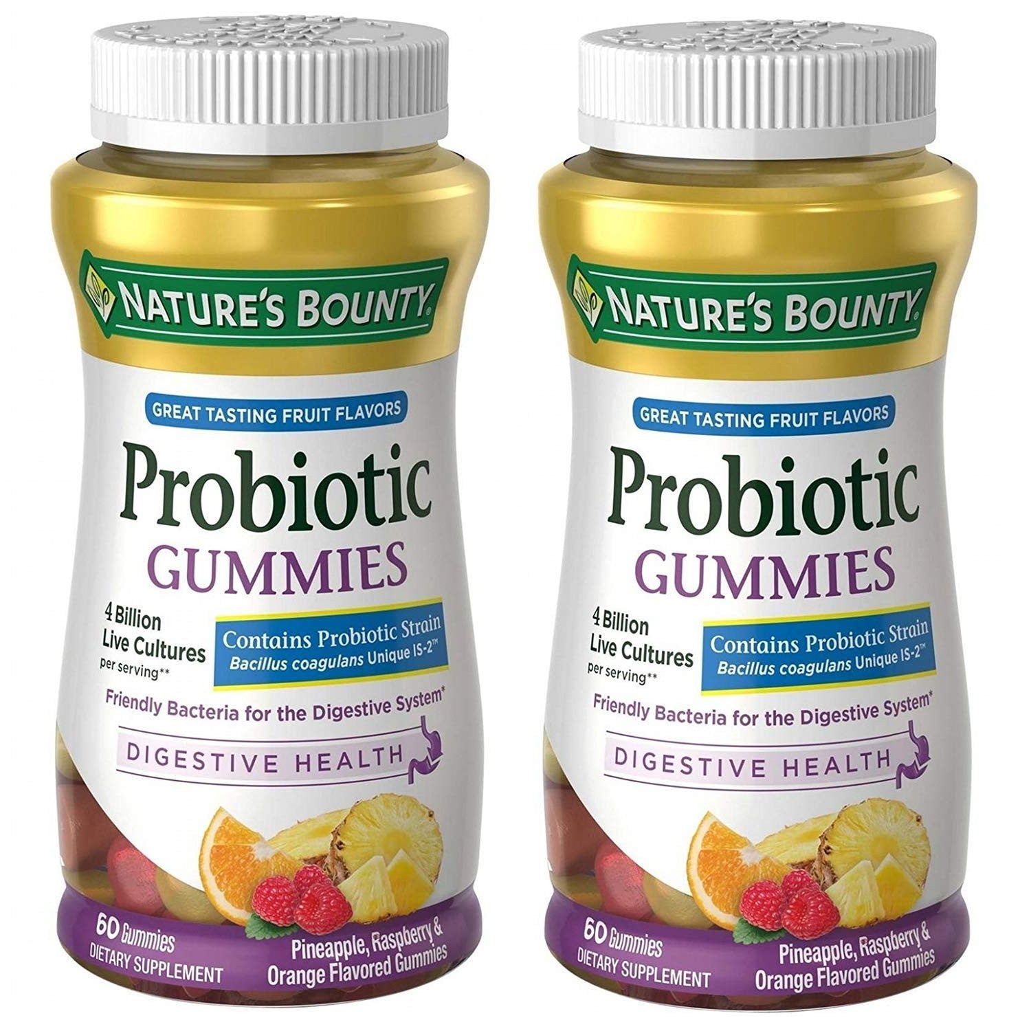 Nature's Bounty, Probiotic, 60 Gummies