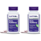 Natrol Biotin 10000mcg, for Healthy Hair, Skin & Nails, 200 Tablets | Support Healthy Hair, Skin and Nails for Those Low in Biotin, Support Healthy Carbohydrate, Fat & Protein Metabolism