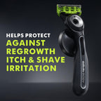 Gillette Labs Body + Intimate Razor For Men, Handle + 4 Blade Refills, Travel Cover