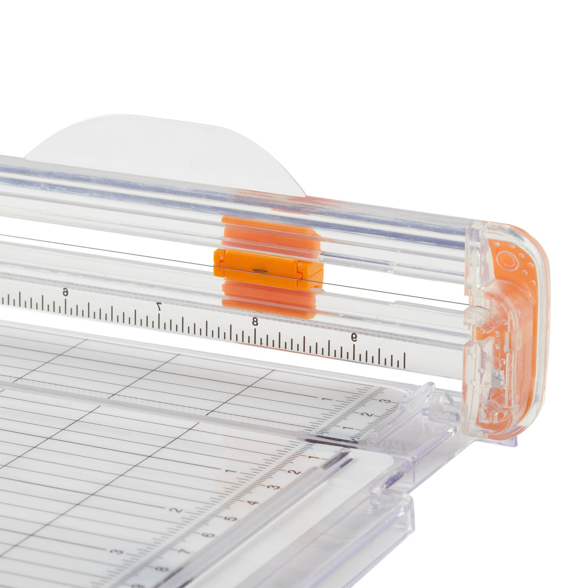 Fiskars SureCut Portable Paper Cutter, Precise Trimmer Tool, 9" Cut Length