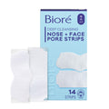 Biore Blackhead Remover Pore Strips, Deep Cleansing, Nose & Face, 14 ct | Nose, Chin & Forehead Use, Unclogs Pores Instantly, Oil-Free, Non-Comedogenic, Oily Skin, Skincare