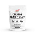 HEARTHY FOODS Creatine Monohydrate Micronized Powder 500G - 100 Servings, 5000mg Per Serving (5g) - for Men & Women Muscle Growth & Recovery - UNFLAVORED