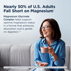 Designs for Health Magnesium Glycinate Complex - High Absorption, Patented Magnesium Complex - Promotes Calm Sleep, Energy, Bone & Heart Health, and Immune Support - Vegan, Gluten Free (120 Capsules)