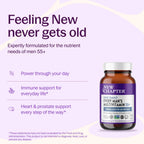 New Chapter Every Man's One Daily 55+ Multivitamin, 72 Tablets | Eyesight, Immune System and Cellular Energy Support with Astaxanthin and Saw Palmetto, Gluten Free and Vegetarian