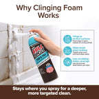Bull Shot Tub & Tile Pro Foaming Bathroom Cleaner for Soap Scum
