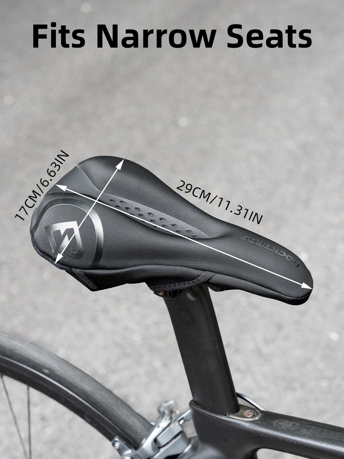 ROCKBROS Bike Seat Cover Bike Seat Cushion for Men Women