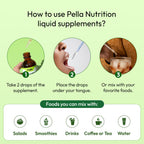 Pella Nutrition Sea Moss Drops with Bladderwrack - Strawberry Lime, 60 mL