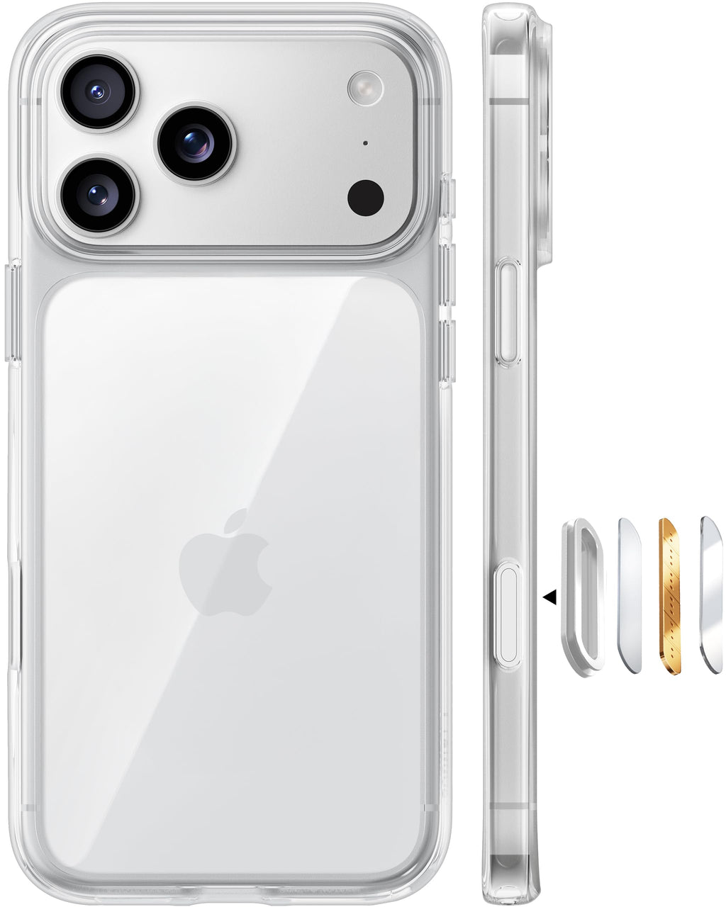 Buy now TORRAS Tough Shockproof for iPhone 13 Pro Case, [Military-Grade Drop Tested] Ultra-Durable Matte Hard PC Back with Soft Silicone Edge Slim Protective for iPhone 13 Pro Phone Case,Translucent Black at indiglob india