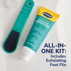 Dr. Scholl's Foot Callus Remover Gel for Feet, Foot File Pedicure Kit