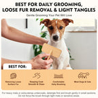 Slicker Brush for Dogs & Cats, Dog & Cat Brush for Shedding & Grooming
