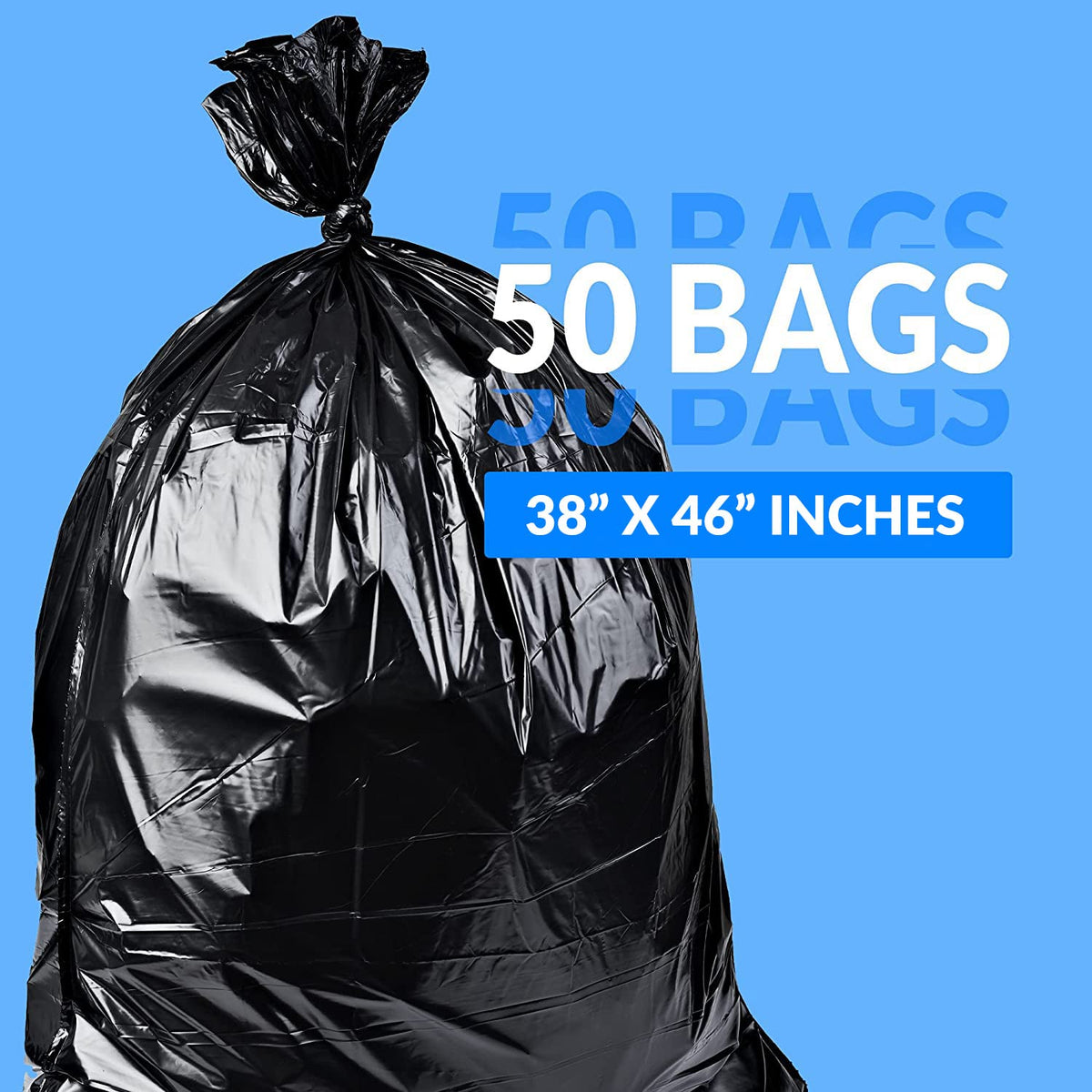 Reli. 40 to 45 Gallon Trash Bags Heavy Duty