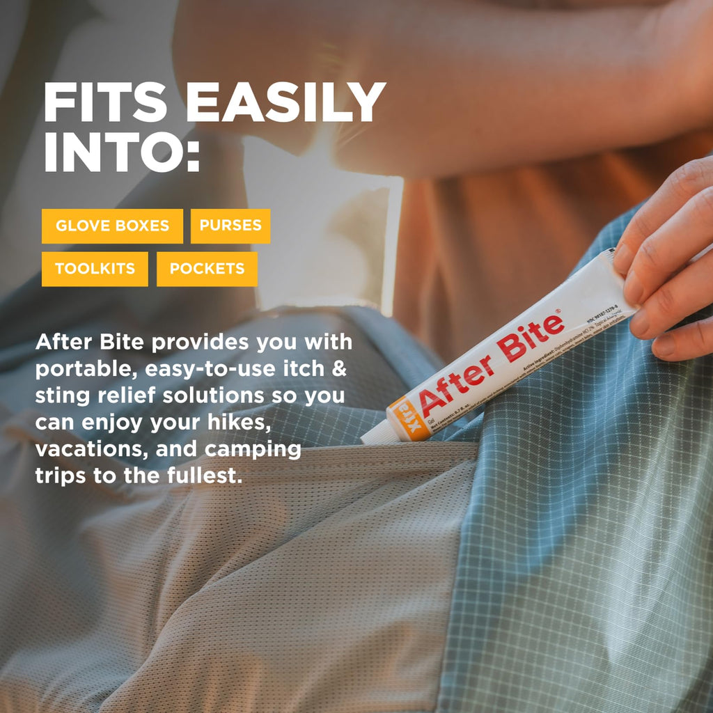 After Bite Xtra Bug Bite Itch Relief, Diphenhydramine HCl Gel Formula, 4Pk