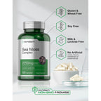 Horbäach Sea Moss Capsules | 120 Count