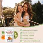 Pumpkin Seed Oil Capsules with Saw Palmetto, 300 Softgels
