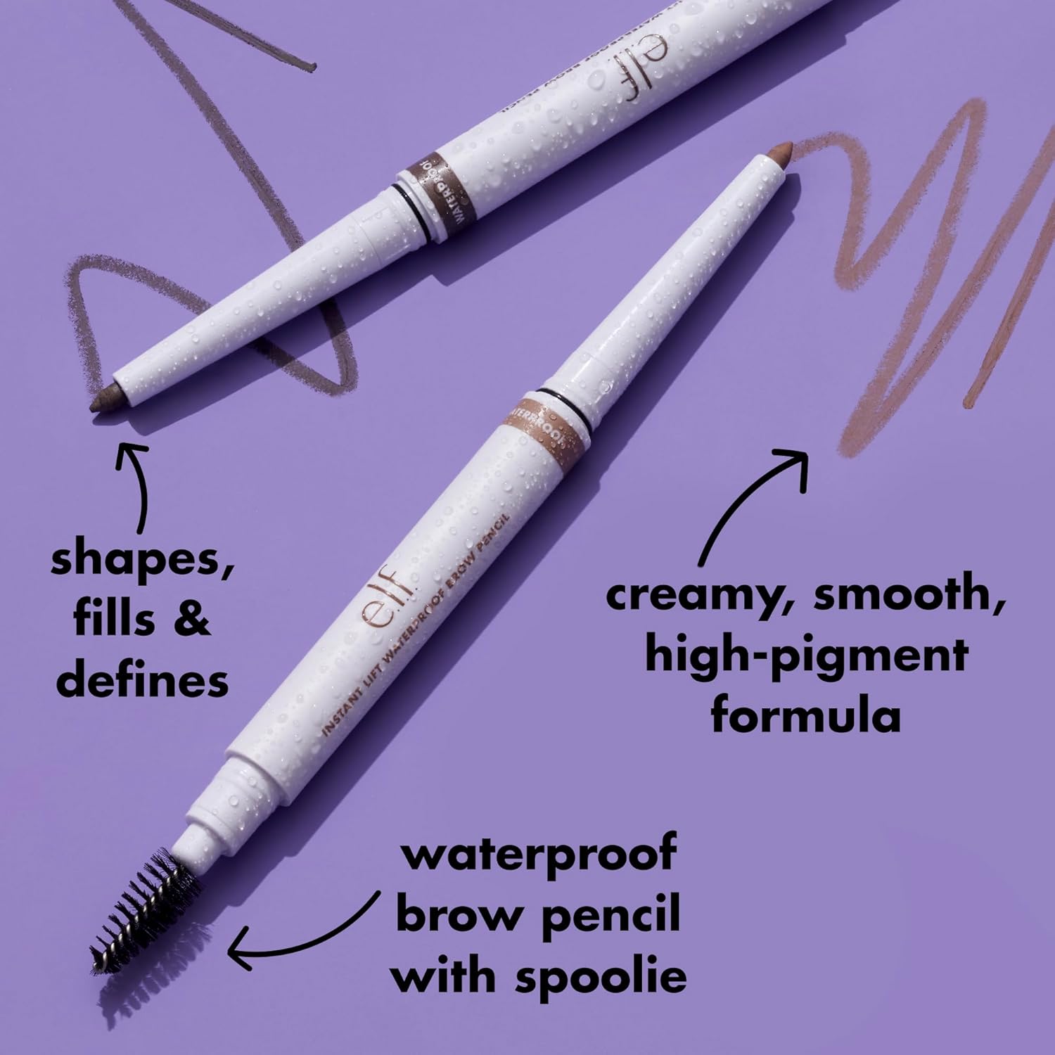 Buy now e.l.f. Instant Lift Waterproof Brow Pencil, Long-Lasting Eyebrow Pencil For Grooming & Shaping Brows, Vegan & Cruelty-free, Blonde at indiglob india