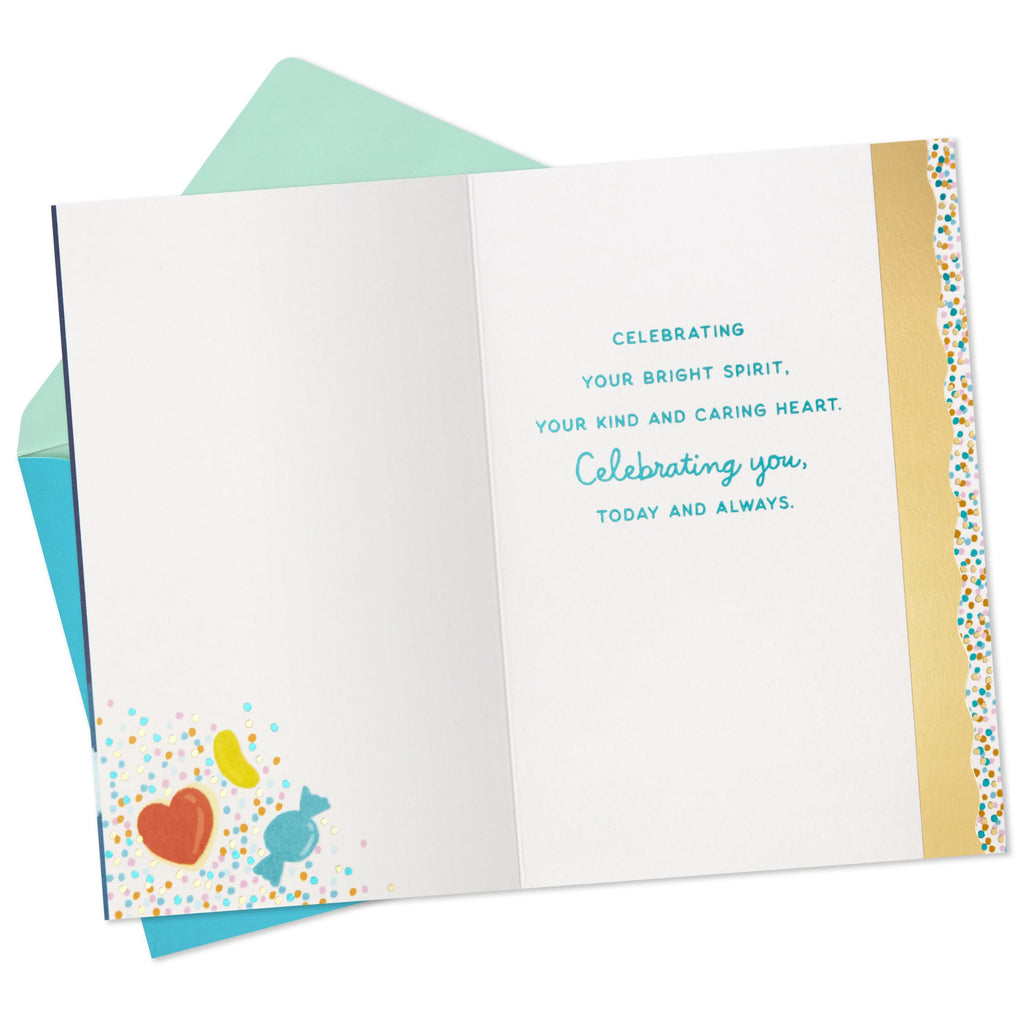 Hallmark Birthday Card (Celebrating You, Today and Always)