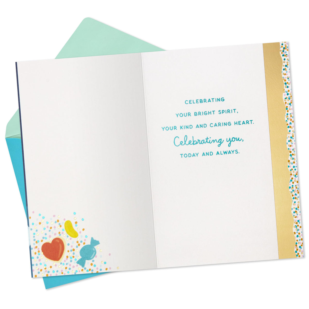 Hallmark Birthday Card (Celebrating You, Today and Always)
