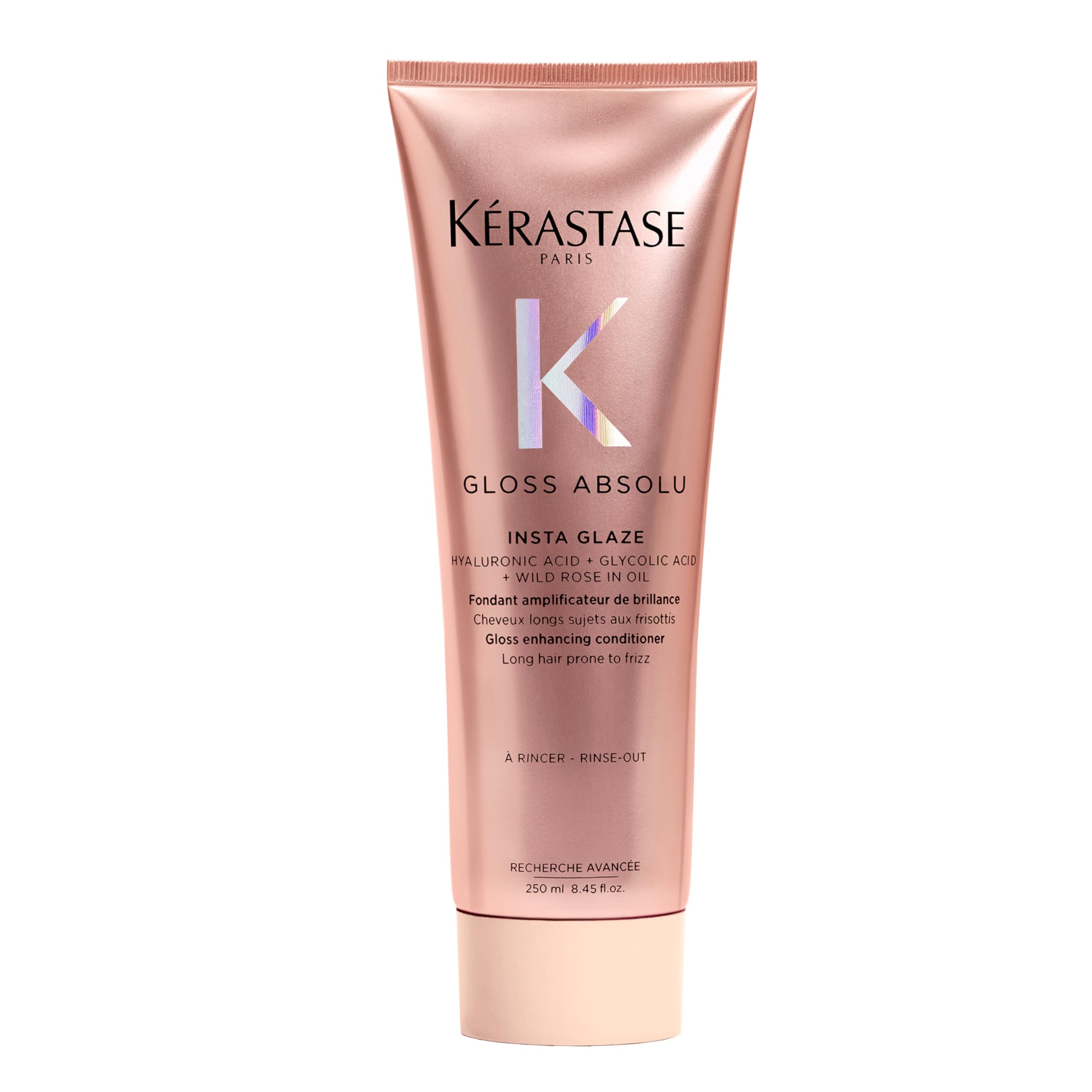 Kerastase Gloss Absolu High-Shine Anti-Frizz Conditioner - Deeply Hydrates & Detangles, Instantly Softens, For Glossy & Bouncy Hair
