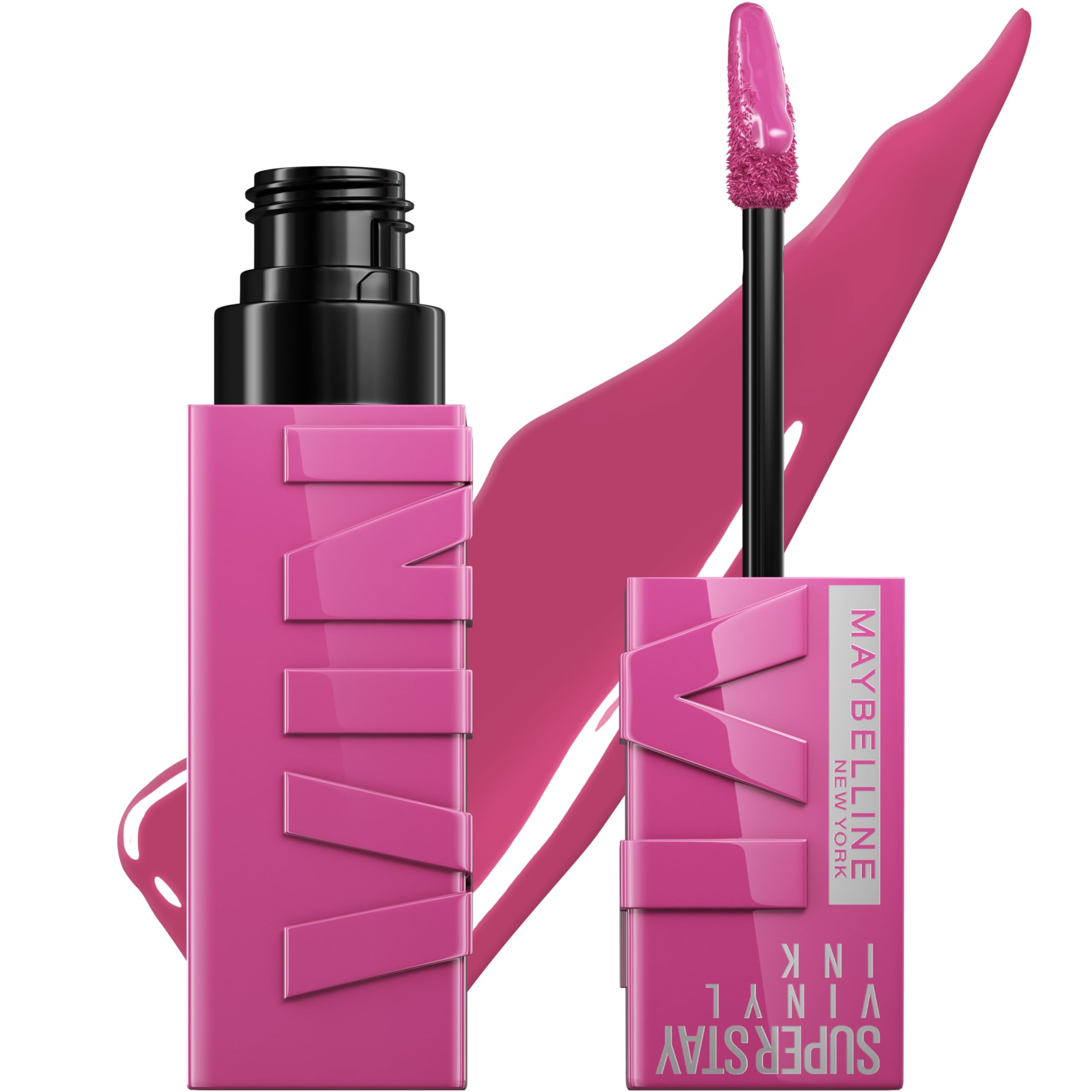 Buy now Maybelline Super Stay Vinyl Ink Longwear No-Budge Liquid Lipcolor Makeup, Highly Pigmented Color and Instant Shine, Cheeky, Rose Nude Lipstick, 0.14 fl oz, 1 Count at indiglob india