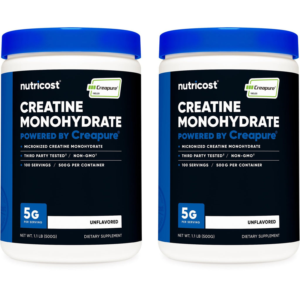 Nutricost Creapure® Creatine Monohydrate 500 Grams