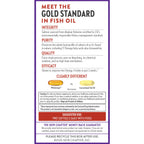 New Chapter Wholemega Wild Alaskan Salmon Oil, 180 Softgels | 2000 mg per Serving, Clinically Proven Omega-3 for Heart, Brain, and Joint Health, with Vitamin D3 and Astaxanthin
