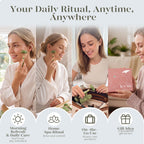 BAIMEI IcyMe Gua Sha & Jade Roller Set for Facial Sculpting and Relaxation | Cooling Face Roller & Guasha Tool for Face Depuffing & Jawline Definition, Beauty Skin Care Tool Gifts for Women–Green