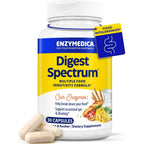 Enzymedica Digest Spectrum - Helps Gas & Bloating - 30 Capsules | Digestive Enzyme Supplement for Women & Men, Enzymes for Digestion, Gut Health, & Multiple Food Intolerances