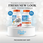 Buy now Doctor's Best High Absorption COQ10, Heart & Energy Support, USP Verified, Naturally Fermented CoQ10, Non-GMO Gluten Free, Soy Free, 60 Veggie Softgels at indiglob india
