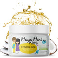 MAYA MARI Kids Hair Styling Gel for Boys, Girls, Toddlers and Babies, Coconut Fruit Extract, Flexible Medium Hold, Sulfate Free, Paraben Free, Coconut Lime Twist, 12 oz Jar