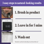 JUST FOR MEN Touch of Gray Mustache & Beard, Dark Brown & Black (1 Pack) | Touch of Gray Mustache & Beard dark brown/black instantly blends away gray for subtle salt & pepper look. Easy application.