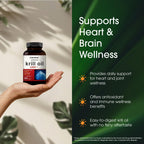 NatureBell Antarctic Krill Oil 1,000mg - 240 Softgels - Omega-3 Heart, Joint & Immune Health Support* - High EPA DHA with Astaxanthin - Non-GMO & Gluten-Free