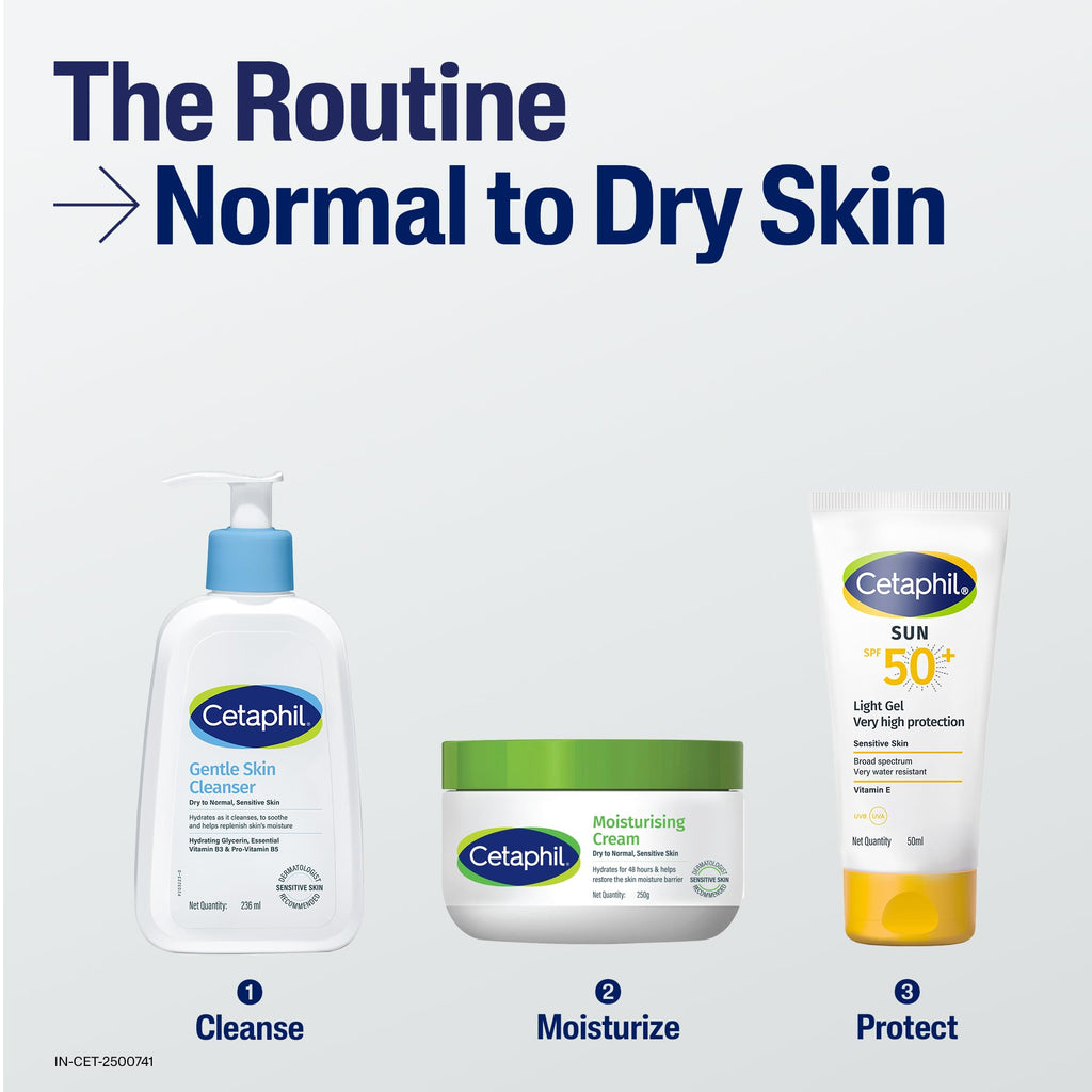 Buy now Cetaphil Face & Body Moisturizer, Hydrating Moisturizing Cream for Dry to Very Dry, Sensitive Skin, NEW 8.8 oz, Fragrance Free, Non-Comedogenic, Non-Greasy (Packaging May Vary) at indiglob india
