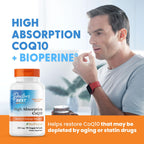 Doctor's Best High Absorption CoQ10 300mg with BioPerine Supplement - Coenzyme Q10 Softgels for Heart Health & Antioxidant Support, CoQ10 300 mg for Women & Men, Non GMO - 90 Veg Softgels