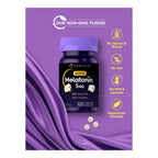 Carlyle Kids Melatonin 1mg | 120 Chewable Tablets | Fruit Flavor | Vegetarian Supplement | Non-GMO, Gluten Free Formula