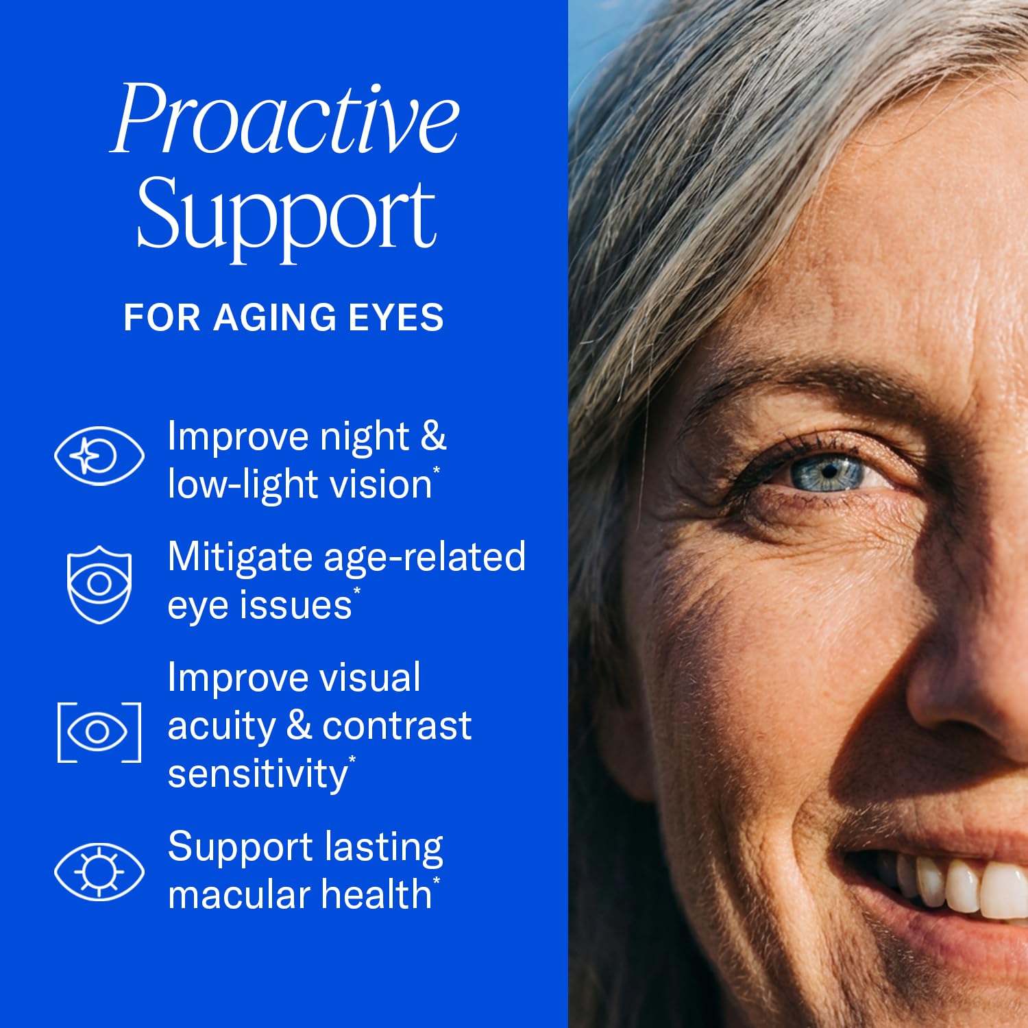 EyePromise Restore Aging Eye Health Supplements, 60 Softgels | Omega 3 Supplement for Aging Eyes with Lutein and Zeaxanthin, Fish Oil, EPA, DHA & Eye Vitamins (Packaging May Vary)