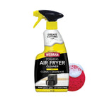 Weiman Foaming Air Fryer Cleaning Kit, Cleaner & Degreaser for Ceramic Baskets & Trays, Removes Grease, Grime, Oil & Baked-On Food, Includes Non-Abrasive Sponge, Fast-Acting, Residue-Free, 14 oz