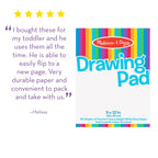 Melissa & Doug 9x12 Drawing Paper Pad 3-Pack