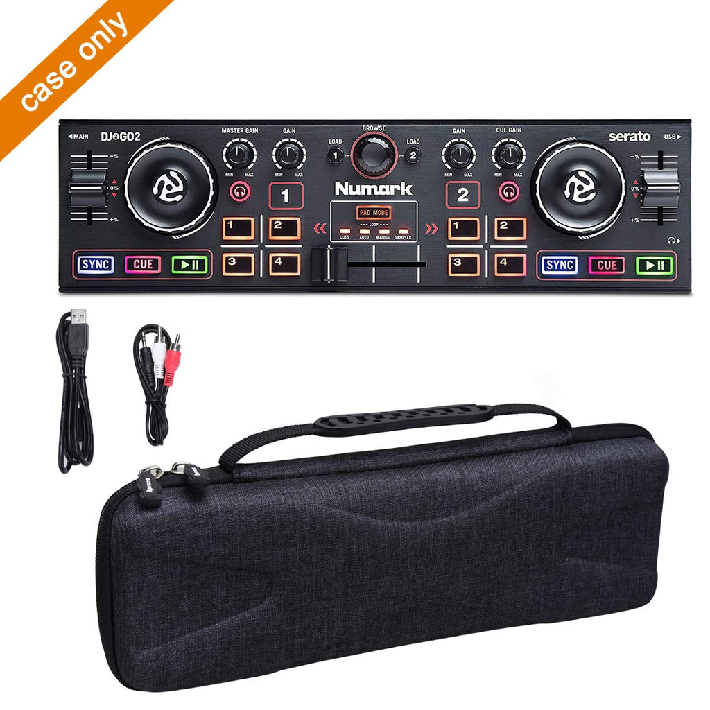 Buy now Aproca Hard Carry Travel Case Compatible with Numark DJ2GO2 Pocket DJ Controller at indiglob india