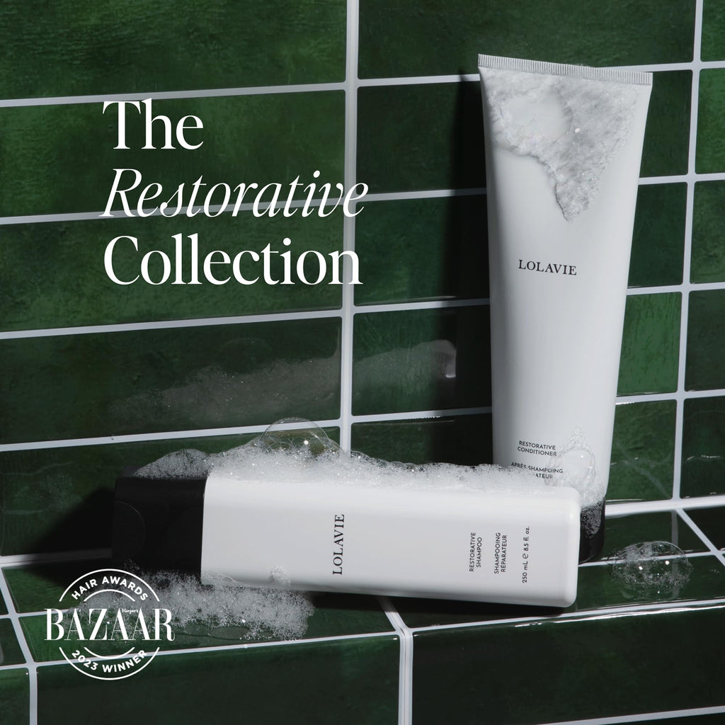 LolaVie Restorative Shampoo (8.5 oz) & Restorative Conditioner (8.5 oz)