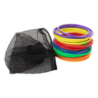 24 Pcs Plastic Ring Toss Game for Kids Toss Rings for Speed Agility