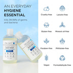 Dr. Lift Antibacterial Body Wash, Lemon, Spirulina, Vegan, 8 Fl Oz | Refreshing Scent, Citric Acid, Hydrating Moisturizing Formula, Paraben & Phthalate Free