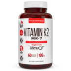 Truevantage Vitamin K2 MK-7 180 mcg MenaQ7-60 Vegetable Capsules