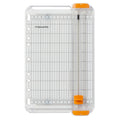 Fiskars SureCut Portable Paper Cutter, Precise Trimmer Tool, 9" Cut Length