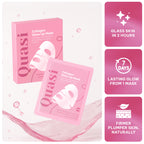 Bio-Collagen Face Mask Overnight – Hydrating Korean Sheet Mask – Niacinamide & Low Molecular Collagen – Firming & Smoothing Skincare for All Skin Types – 4 Masks
