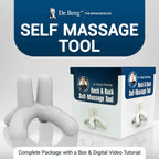 Buy now Dr. Berg Body, Neck & Back Self-Massage Tool - Comes with an Instructions Manual & Access to How-to Online Videos at indiglob india