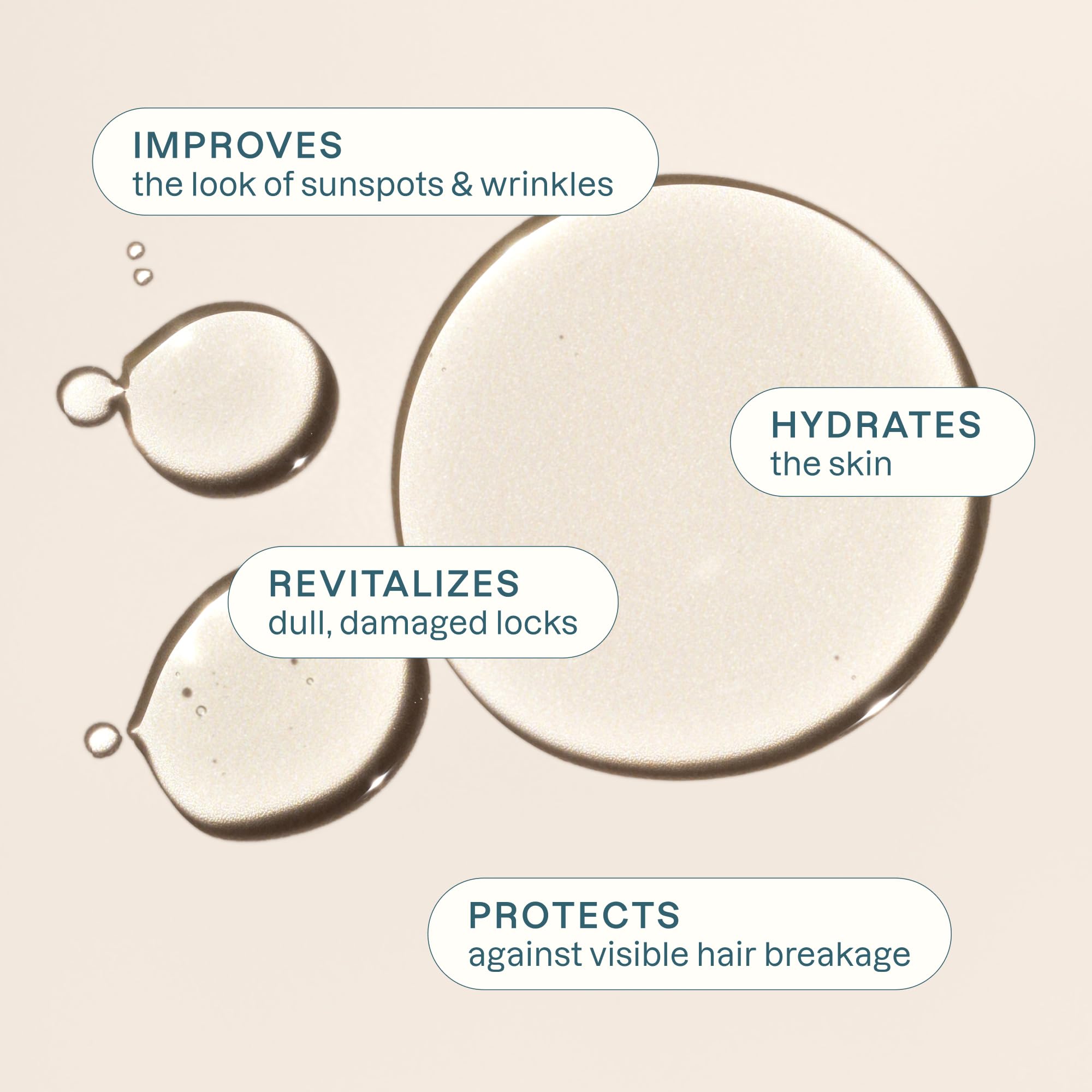 Cliganic Organic Argan Oil, 100% Pure - for Hair, Face & Skin | Cold Pressed Carrier Oil, 2 oz