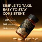 Probiotics for Women & Men, 100 Billion CFU Probiotic for Digestive, Gut & Immune Health - with Prebiotics, Bioflavonoids & Digestive Enzyme, 35 Strains Raw Probiotic Supplement, 180 Caps