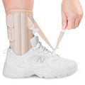 Buy now Foot Drop Brace for Walking Lifting Shoes, Drop Foot AFO Brace Help Raise Shoes, Foot Up Splint for Ankle, Improved Walking Gait, Prevent Falls and Injuries, for Left and Right-Black Beige at indiglob india