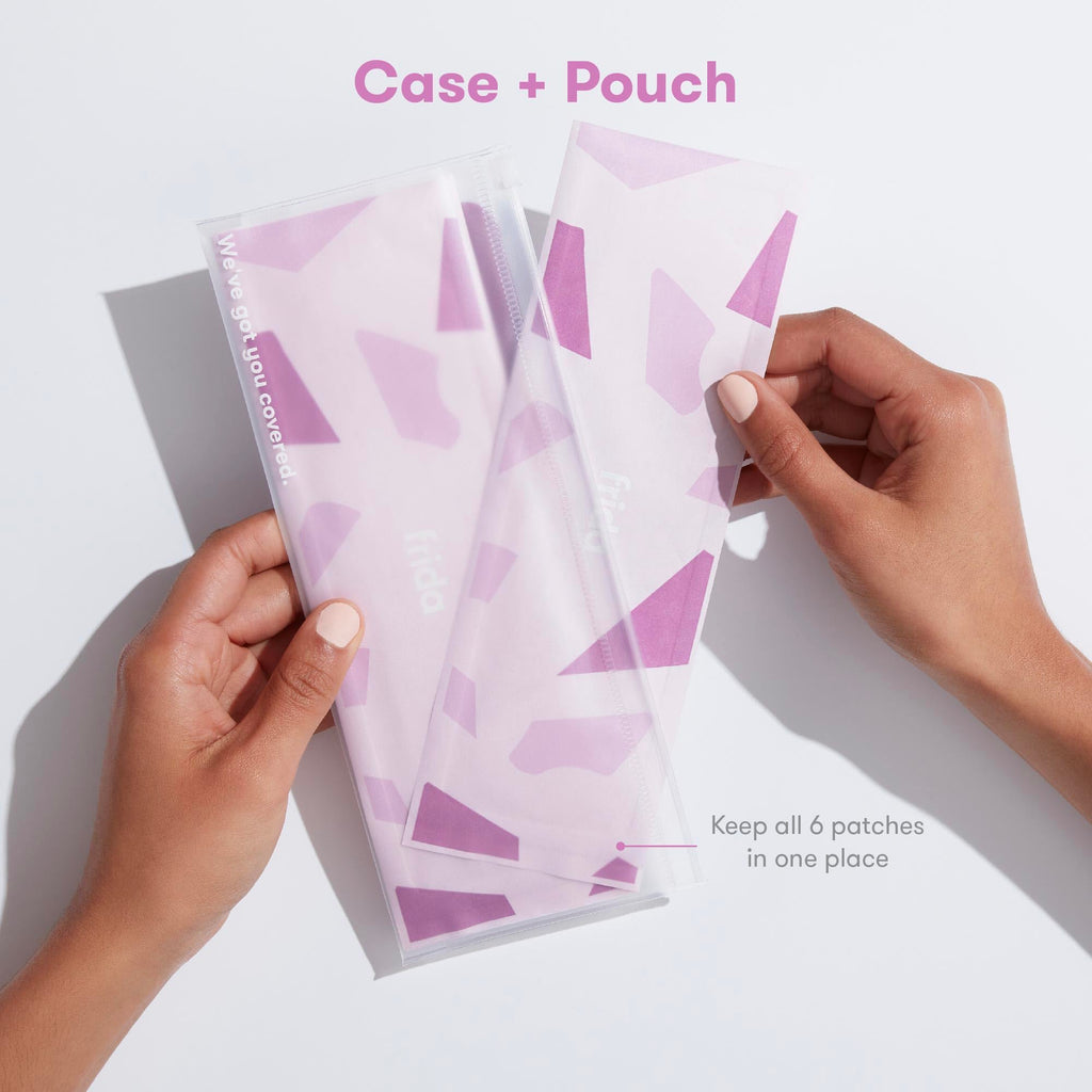 Frida Mom C-Section Silicone Strips for Recovery, Scar Treatment, Essential | Reusable Medical Grade Treatment for Keloid Scars, Includes Case & Pouch, Must Have for C-Section